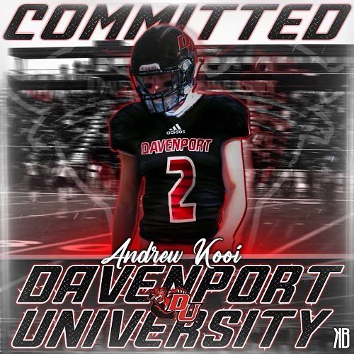 Super excited for this opportunity! God has truly blessed me! <a href="/DU_Football/">Davenport Football</a> <a href="/EditKb/">KB EDIT</a>