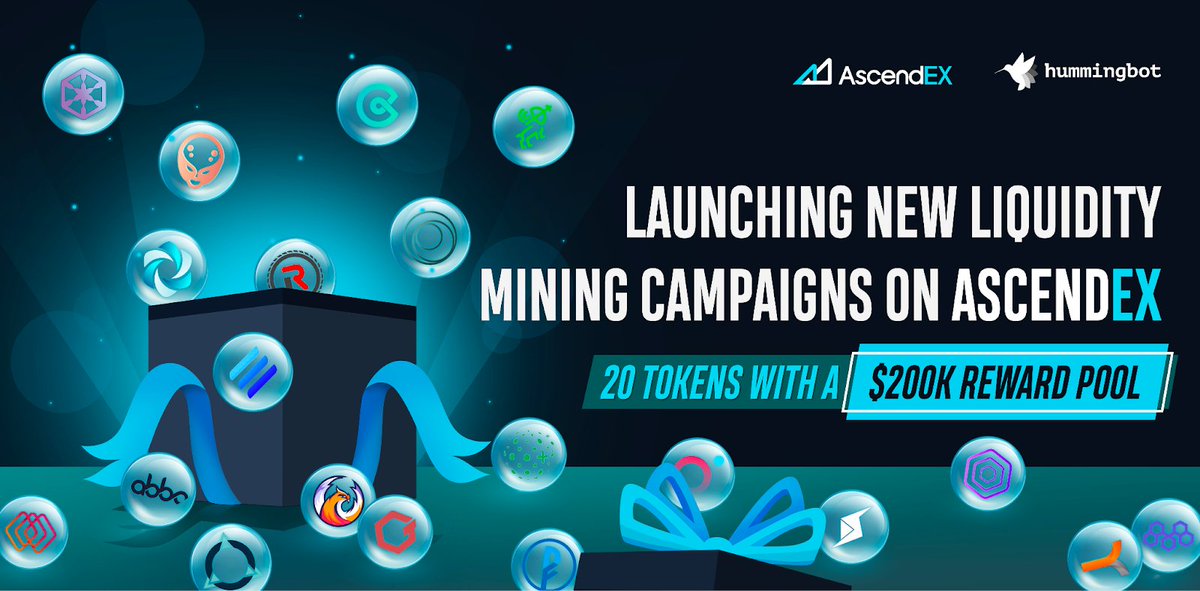 _hummingbot's tweet photo. Kick-off your 2022 crypto trading with US$200,000 in rewards from @AscendEX_Global! 💸

#Hummingbot will launch the new campaigns on January 4, 2022. 

Learn more 👉 https://t.co/aGlZ2YKWzX https://t.co/zP55cBrjgr