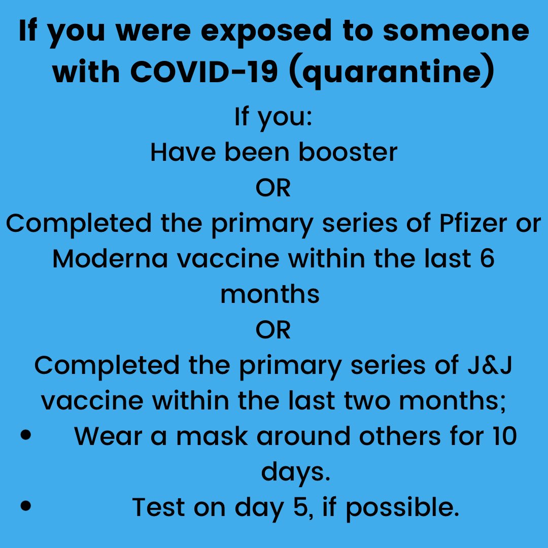 pchspittsburgh's tweet photo. The CDC has updated their guidelines with quarantine and isolation given what we know with COVID-19 and the Omicron variant. Please try to keep yourself and others safe this new year by adhering to these guidelines. #COVID19 #COVID #CDC #guidelines #PCHS #ALMAILLERY #PAchc #Nachc https://t.co/DSqKJx32wI