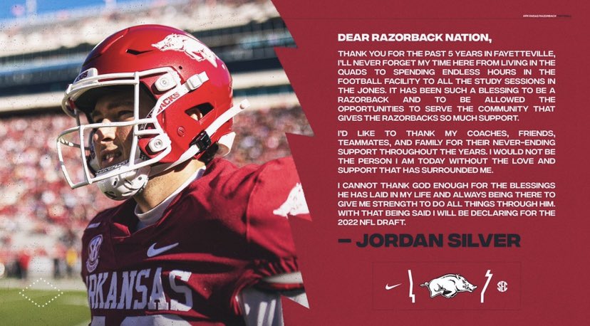 A hog for life 🐗 <a href="/RazorbackFB/">Arkansas Razorback Football</a>