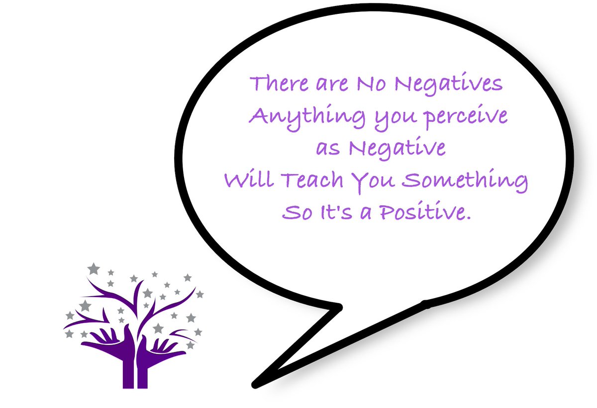 There are lessons to be learned in all situations.  Regardless of how negative something may appear, there's a lesson to learn.  If there's a lesson to learn, it's not a negative experience but a positive one. 
Initially, it may be hard to see, but it'll be there.  #mentalhealth