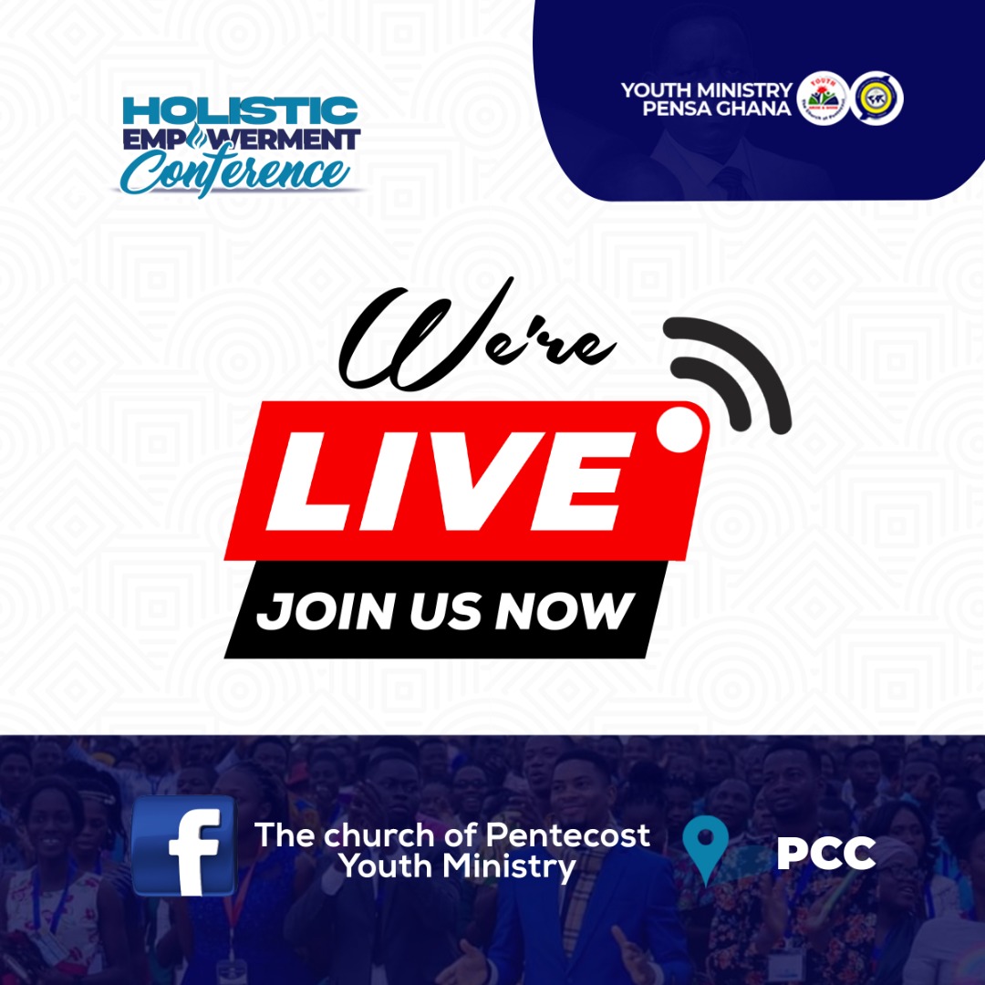 *JOIN US LIVE FOR THE OPENING SESSION OF PGC 22*

Follow the link below to join us live for the opening session of the *PENSA GHANA CONFERENCE 2022 (PCC CENTRE)*

youtu.be/Rr5o_DhVS04

#PGC22
#Youth360
#PGC_PCC