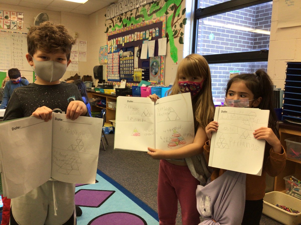 Look at all the ways we are finding to build triangles!