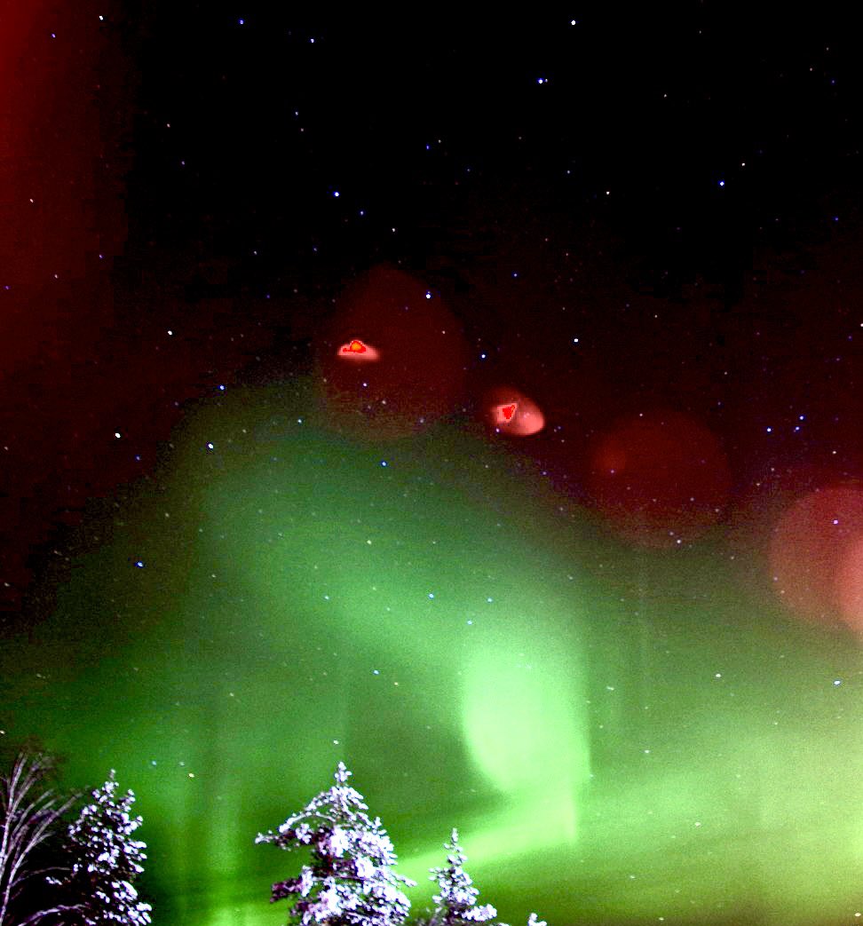 Anne kızın kuzey ışıklarına aşık oldu💚