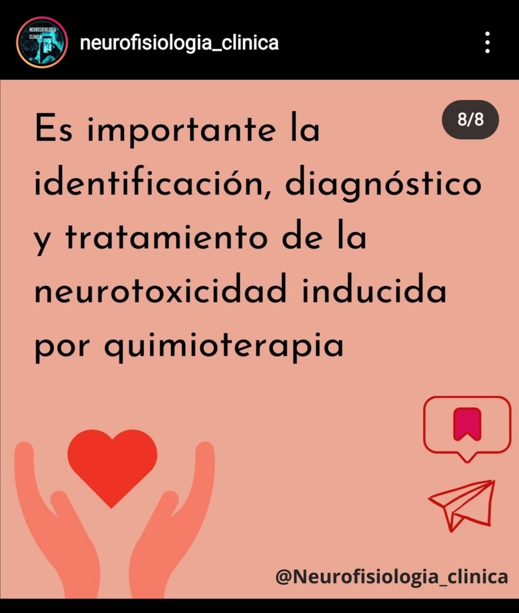 neurofi_clinica's tweet photo. NEUROPATÍA PERIFÉRICA INDUCIDA POR QUIMIOTERAPIA 

https://t.co/lSXd9WSld5

#Cancer
#medicina 
#SanidadPublica https://t.co/HLM9TplIAC