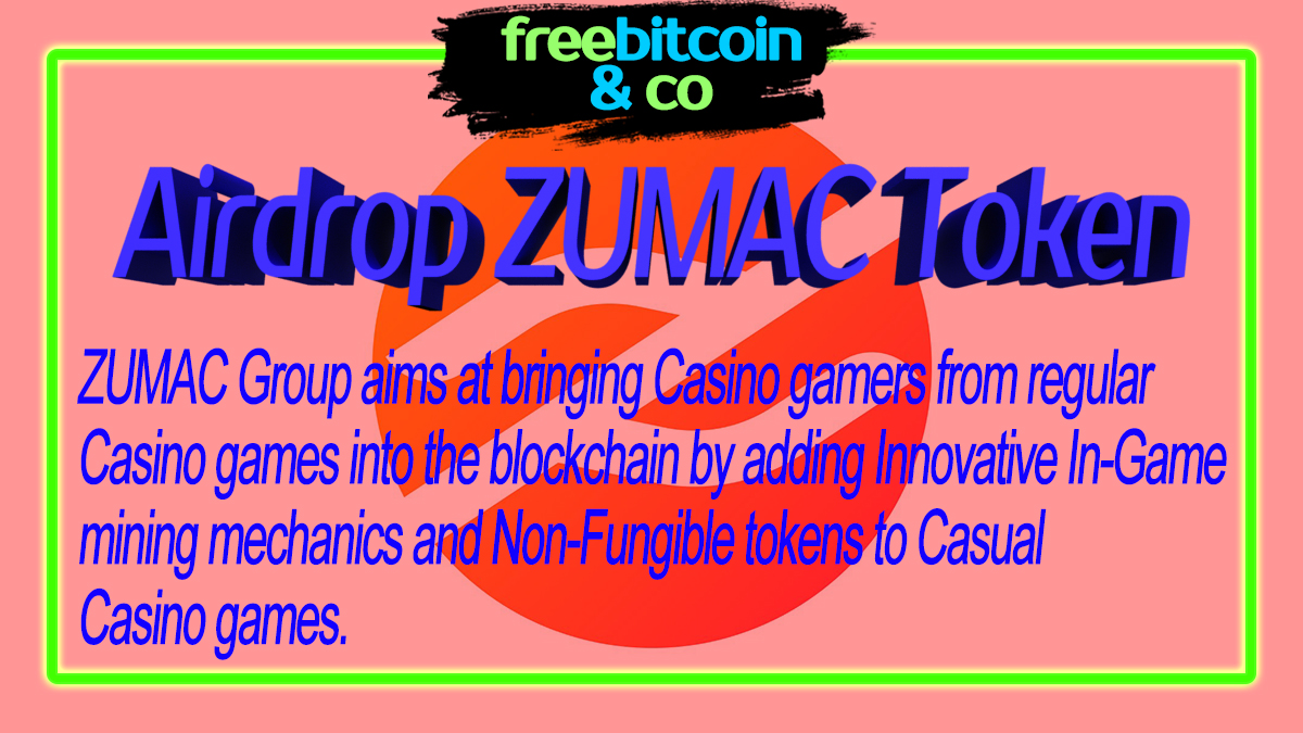 Get free 20 Zumac tokens!
t.me/ZUMAC_TokenAir…
#airdrop #airdrops #crypto #zumac #blockchain