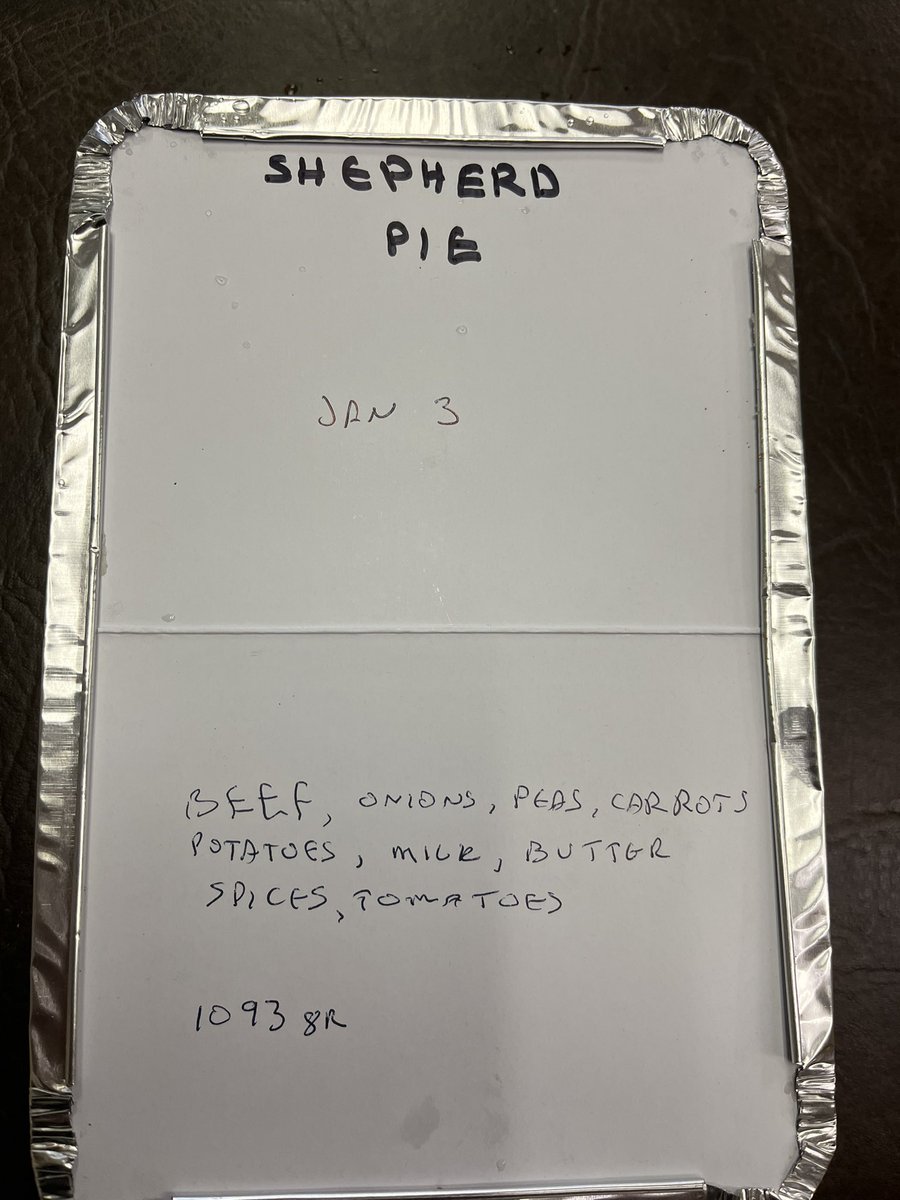 bistroongaetzrd's tweet photo. Tired of cooking for yourself and family?

The first of our NEW OFFERINGS. 

SHEPHERD PIE! 

Gluten free (ingredient list provided), weighing in at 1090 grams(2.6 lbs), these will feed 2 to 3 people. $15 each or 2 for $25. https://t.co/iRVeWy3Vqt
