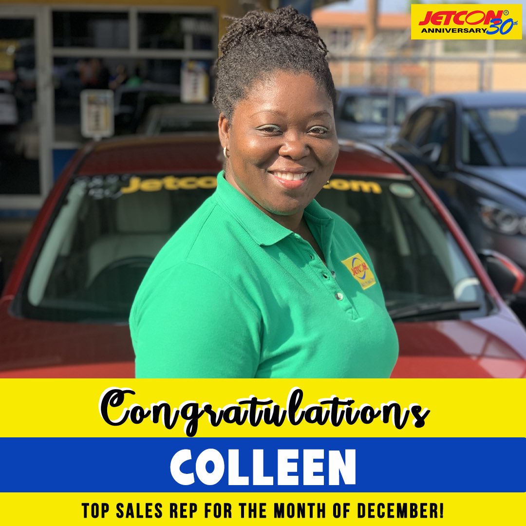 JetconCars's tweet photo. Congratulations to Colleen on being the top Sales Rep for the month of December! Your dedication never goes unnoticed. 

A big thank you to all our Sales Reps for their hard work in 2021! Let’s make 2022 even better! 

#jetconcars #usedcarsforsale #qualitycars #qualityservice https://t.co/nTnjXHgOcl