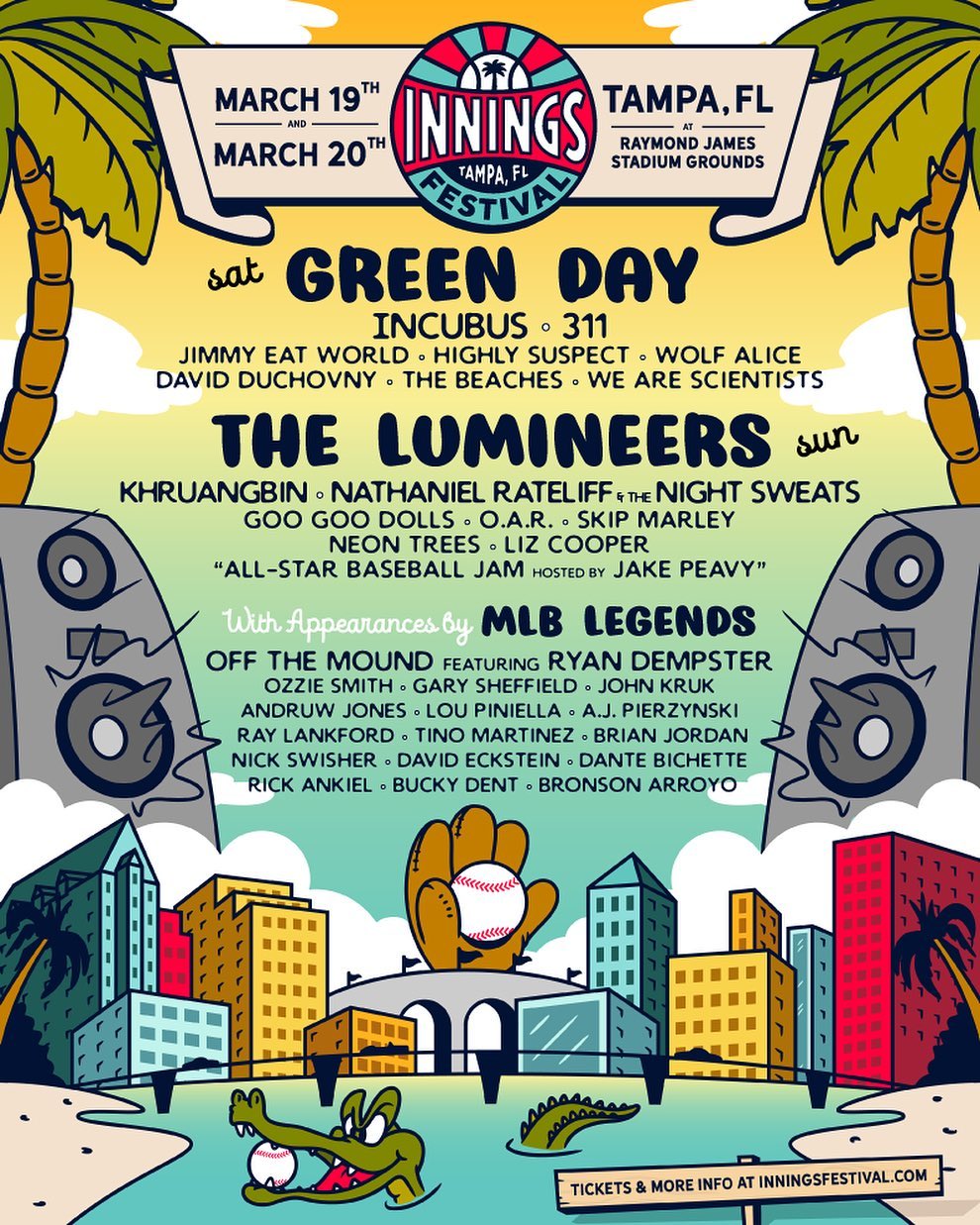 Innings Festival Florida Comes To Bat With Imagine Dragons, Dave Matthews  Band And More - Pollstar News