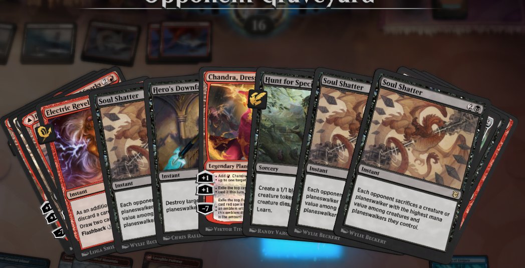 Xavik's tweet photo. @MTG_Arena в крайахуевшие пидарасы - это блять рендомно так да? у опонета так то было 180 карт ) конечно ему пришло подряд 3 соул шаттера https://t.co/H27HuRyFZY