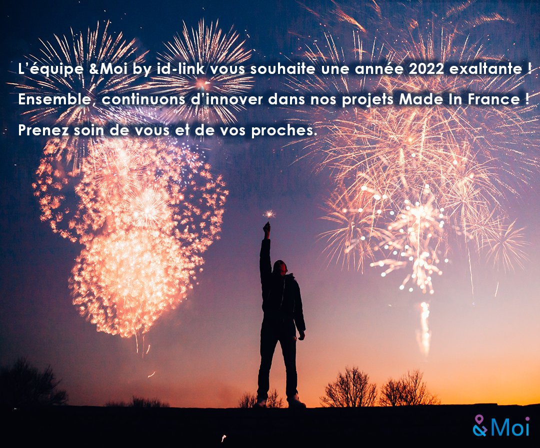 Bonne année 2022 à tous !

#etmoi #2022 #nouvelleannee #hightech #innovation