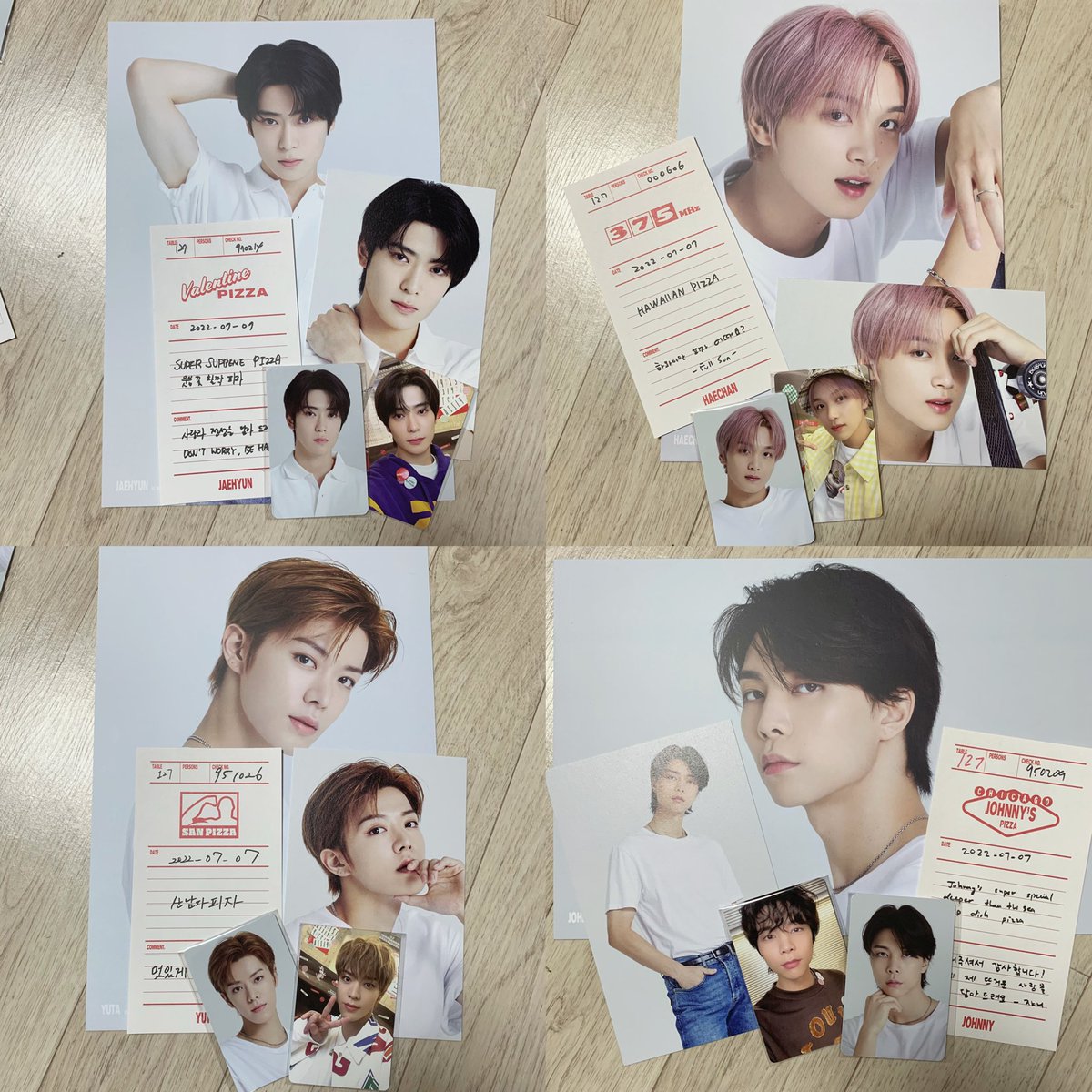 Zeus___1's tweet photo. ❤️ Nct 127 2022 시그 분철 ❤️
사진에 있는 구성 그대로이고 시그 도착하자마자 포장해서 하자 없습니다 ! DM주세용!!

💚 재현 + 유타 - 1.0 반택포
💚 해찬 + 쟈니 - 1.0 반택포
💚 태용 - 0.65 반택포

일이칠 시즌그리팅 엔시티 포카 정우 마크 dream 엽서 특전 칠프 시즈니트친소 재현 해찬 동혁 https://t.co/ImsDjWXlFO