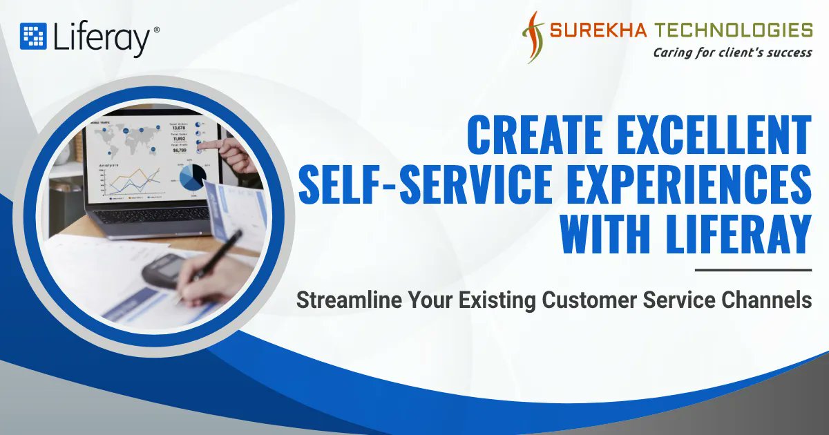 surekhatech's tweet image. Launch dynamic self-service portals with Liferay to improve your customer engagements. buff.ly/3e8Q9Vc 

#Liferay #LiferayDXP #LiferayPartner #customerportal #liferaydevelopment