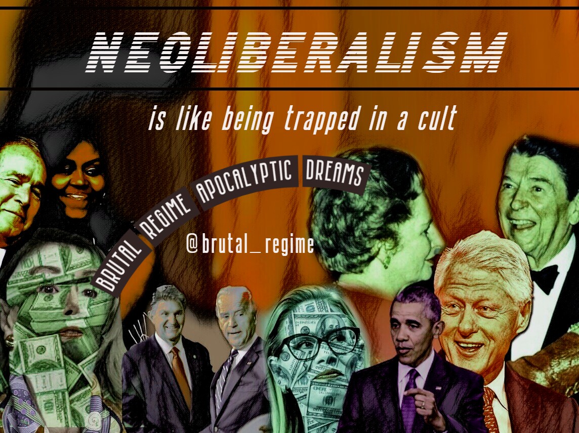 CodeRedEarth's tweet photo. @brutal_regime https://t.co/HYONMACpw5
Most people don't even know that word.. outside Twitter.. 
It's a BRAD - Brutal Regime Apocalyptic Dream
#Neoliberalism #CorporateOligarchy #MafiaEconomy
#InvertedTotalitarianism #TheLastDance #TheEndOfAllThings https://t.co/QEGaKNCmxI