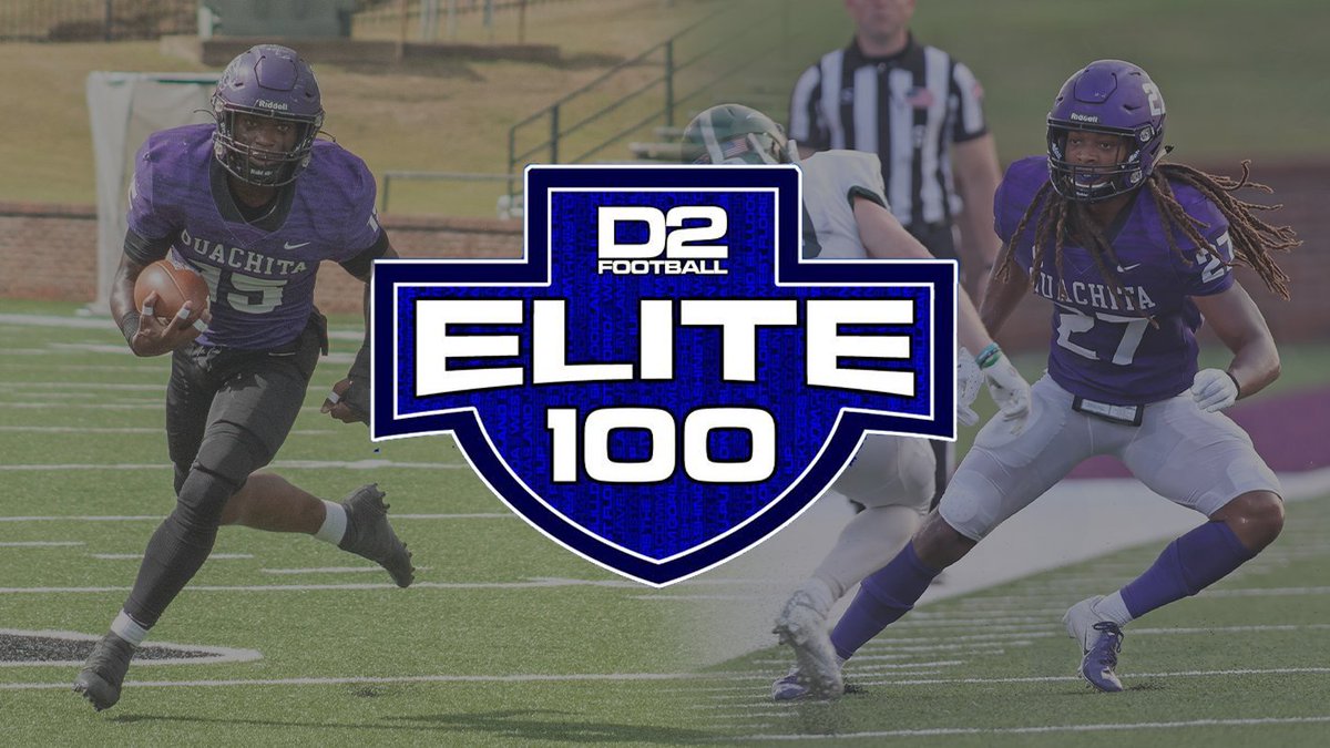 OuachitaTigers's tweet photo. Cole &amp; Junior named to https://t.co/q2qN0S379i Elite 100 team. Read more at https://t.co/dzVWm65jzJ @OuachitaFB #BringYourRoar https://t.co/w5N4ZBhPIy