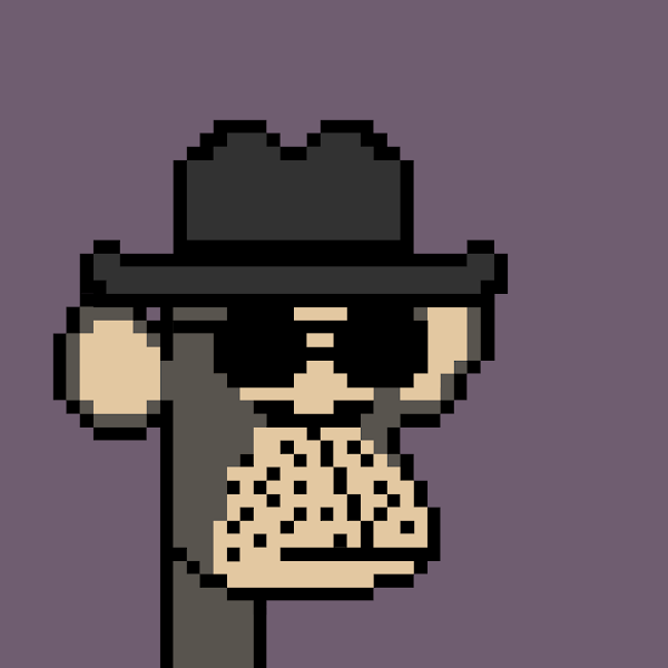 Alright, me and my brother <a href="/EastCoastNFT/">easty.eth</a> just APED into some @BasicBoredApe NFTs...

They look pretty fire - I love pixel art...I mean look at this gentleman 🕵️

Any other projects I should APE into #NFT fam? 🦧