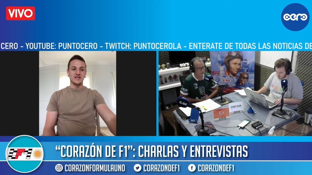Corazondef1's tweet photo. 🔴 #CF1RADIO 🎙🇦🇷
Te esperamos hoy a partir de las 16.00hs por @puntoceroLA con la mejor información de los argentinos por las pistas del mundo.
📌 https://t.co/lgeBbayREr
📌 https://t.co/UaaY8YFyuX
📲 para mensajes: 1173604907 https://t.co/DRBMtWs8tE