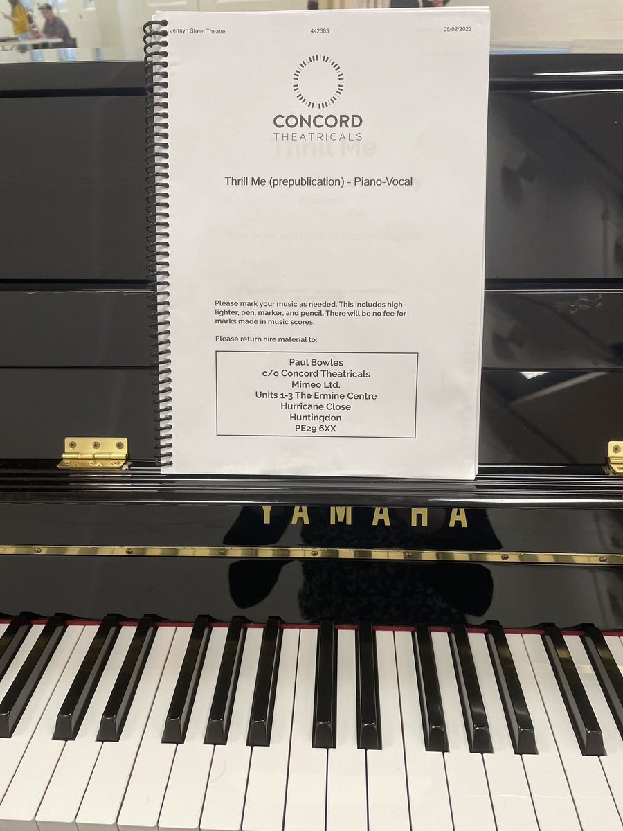 We’re back baby! It’s the first day of rehearsals for our upcoming musical #JSTThrillMe🔥

It might be cold outside, but it’s sizzling hot in here! Ticket prices rise next week👇

bit.ly/jstthrillme