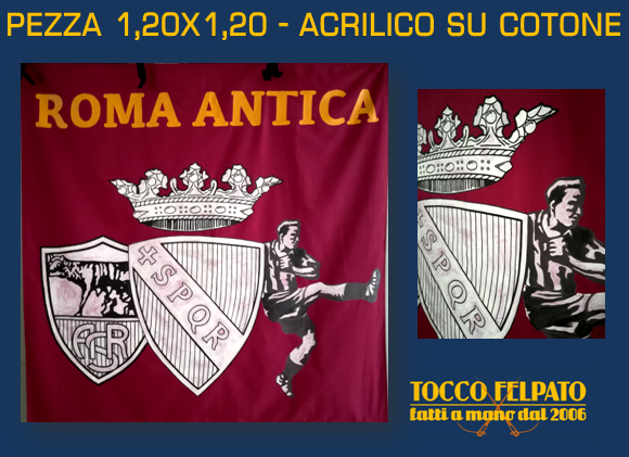 Realizzazione di #pezze #striscioni #stendardi e #bandiere di tutte le dimensioni, senza limite di quantitativo e colori. Cuciture, asole, fascette in cotone, spedizione e tanti altri servizi accessori. 
<a href="/ToccoFelpato/">ToccoFelpato</a>

Per informazioni scrivici una mail a toccofelpato@email.it