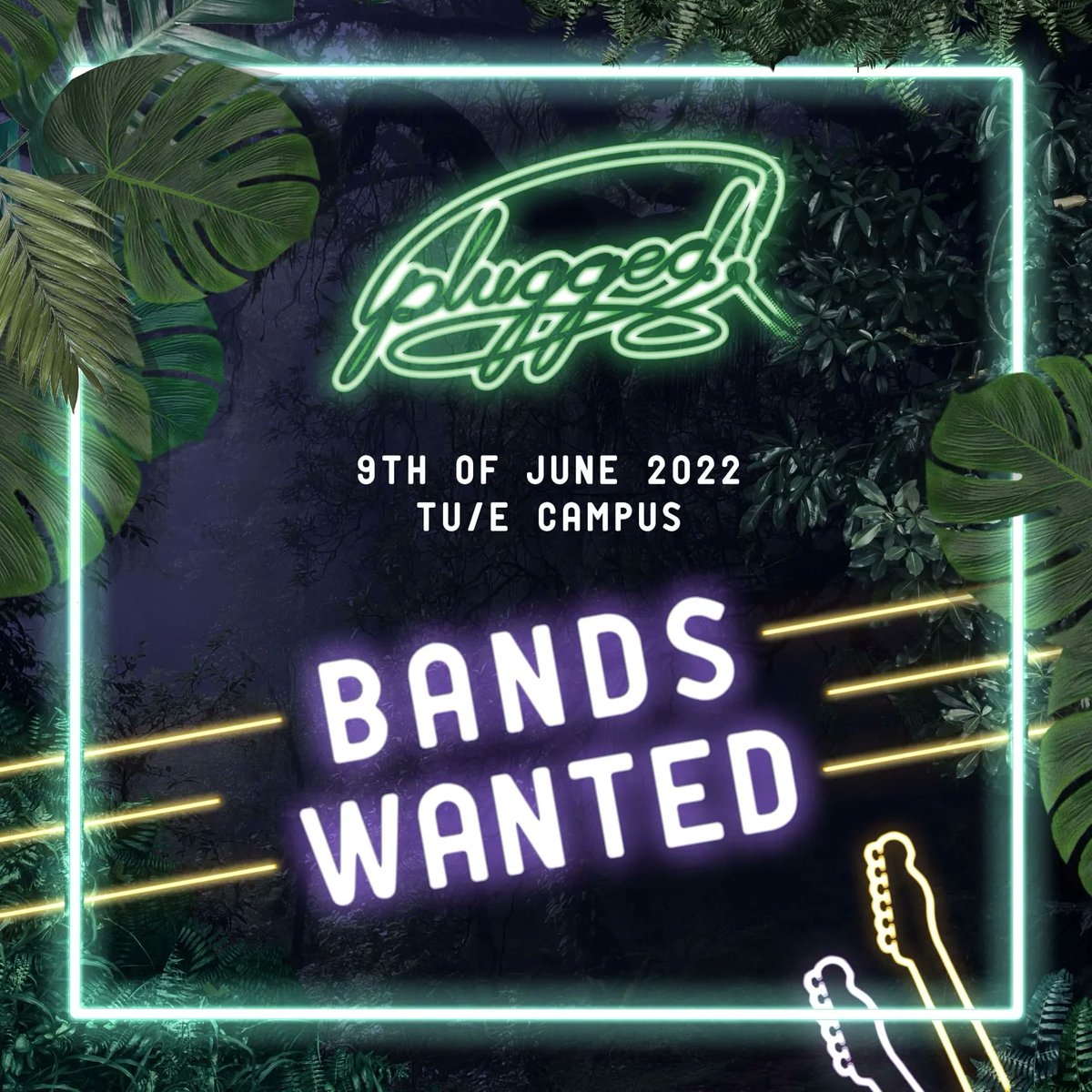 Is jouw goede voornemen om in 2022 op een festival te spelen? Meld je dan aan voor Plugged Festival! 9 juni vindt de 8e editie plaats van Plugged Festival en ze zijn op zoek naar bands en singer-songwriters. Schrijf je uiterlijk 31 januari in via: docs.google.com/forms/d/e/1FAI…
