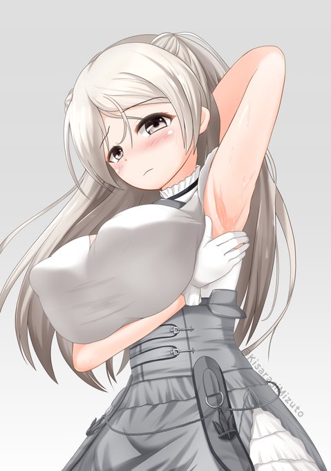 10. コンテ・ディ・カブール(艦隊これくしょん)

一人称ワシなのにのじゃ口調でない小柄な戦艦(一部を除く)とても良いです。
それにしても浴衣に巫女服……デカすぎんだろ…… 