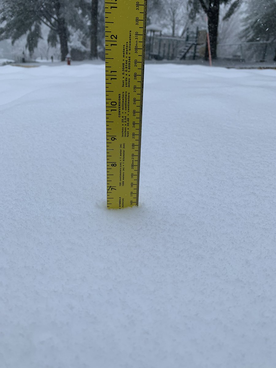 6+ inches in Reston! <a href="/capitalweather/">Capital Weather Gang</a> 
#snowday!