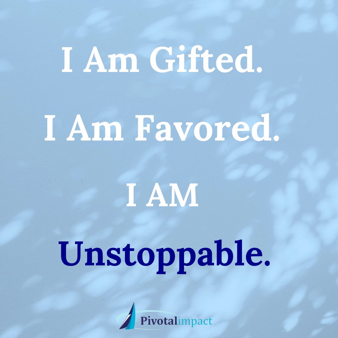 pivotalimpact's tweet photo. ...and don't you forget it!

In 2022, be intentional to be UNSTOPPABLE. There's no limit to what we can do, only our limiting beliefs.
Let them see you! 
Most importantly, YOU see YOU!
Take the wheel!

#drive #growthmindset #emergingleaders #newleaders #personalleadership https://t.co/nVx8FqRqOr