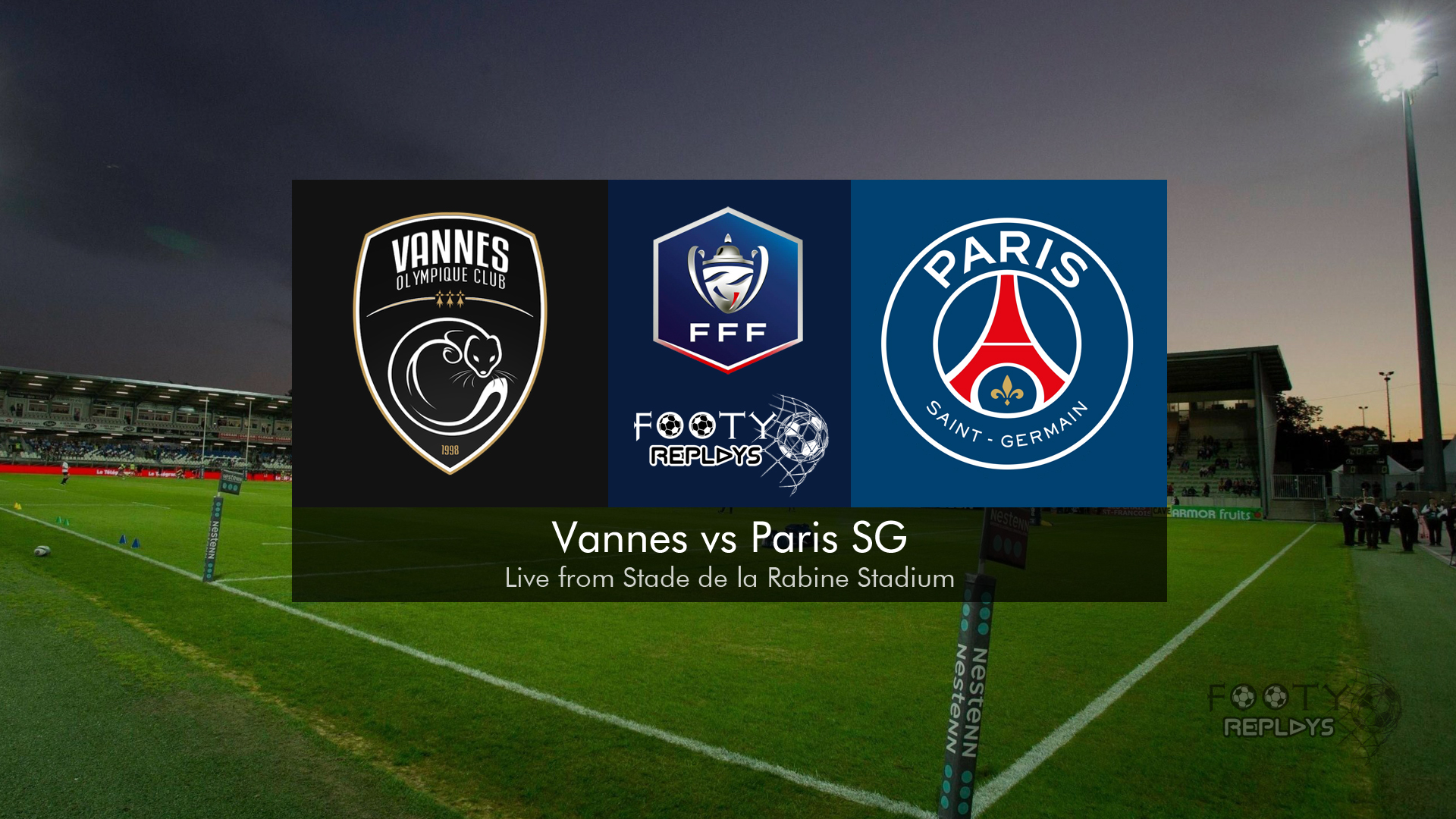 Vannes vs PSG Highlights 03 January 2022