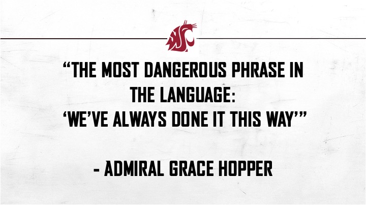 WSUCougarOps's tweet photo. #QOTM #GoCougs https://t.co/3UZn2qty9k