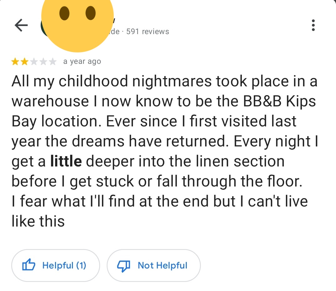 alyssa_diggs's tweet photo. Looking at Bed Bath &amp; Beyond locations and found this.

What the fuck https://t.co/KK1X3YMN2n