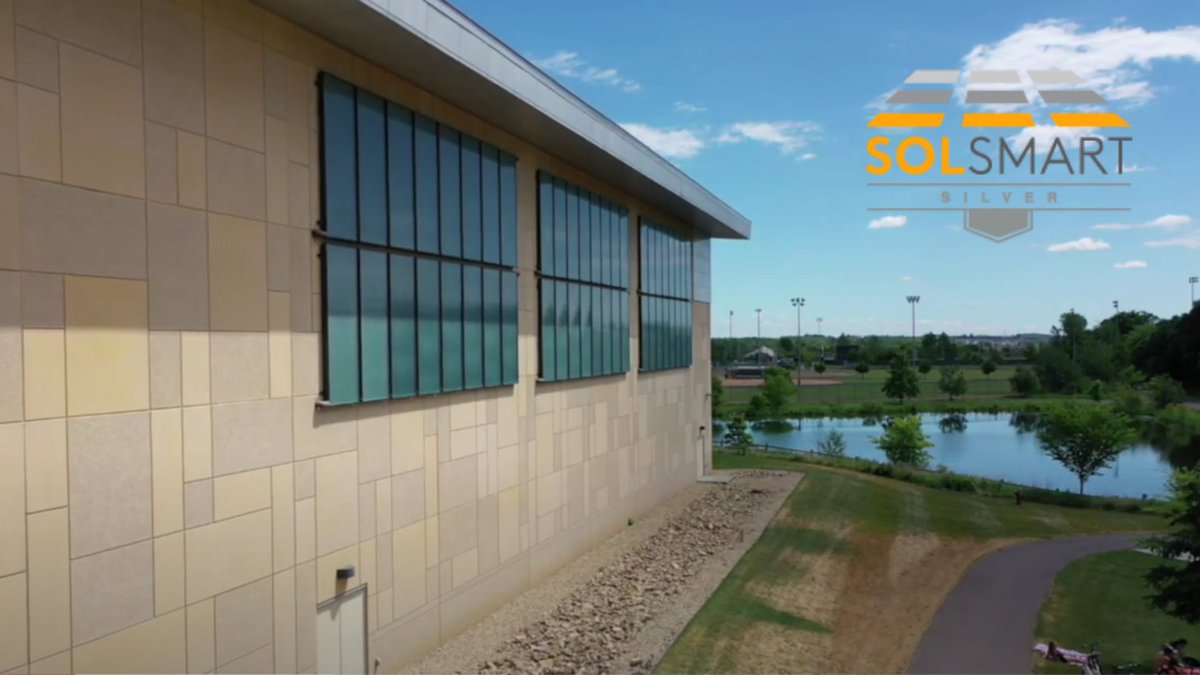 GoSolSmart's tweet photo. Congratulations to Woodbury, MN (@CityofWoodbury) for achieving #SolSmart Silver Designation! Thank you for your efforts to make Woodbury #SolarReady by making it faster, easier, and more affordable for your community to go solar! https://t.co/WpgJzQAKPL