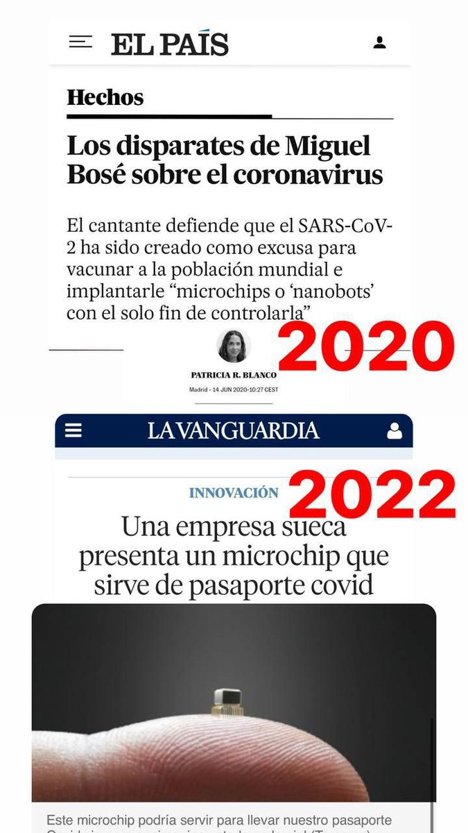 MissFontalba's tweet photo. Es que Miguel Bosé está chiflado decían...
#Bicho19 #MiguelBose #Microship https://t.co/CVN9nhgl3S