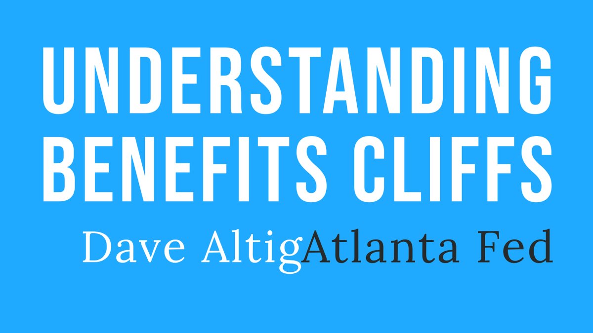 AtlantaEconClub's tweet photo. Check out our latest video with @AtlantaFed Research Director Dave Altig as he discusses Benefits Cliffs!

https://t.co/LnrQeW4V7C

@business_econ #workforcedevelopment #labormarket #laboreconomics #monetarypolicy #dualmandate https://t.co/E7QM04SzRV