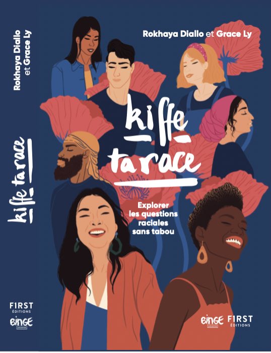 RokhayaDiallo's tweet image. Pour commencer 2022 en beauté, on vous présente le livre du podcast @kiffetarace ! 
Co-écrit avec @gracefullyfried, notre livre part de nos expériences vécues et les relie aux analyses théoriques pour mieux «sauter à pieds joints dans les questions raciales»!

Parution le 13/01.