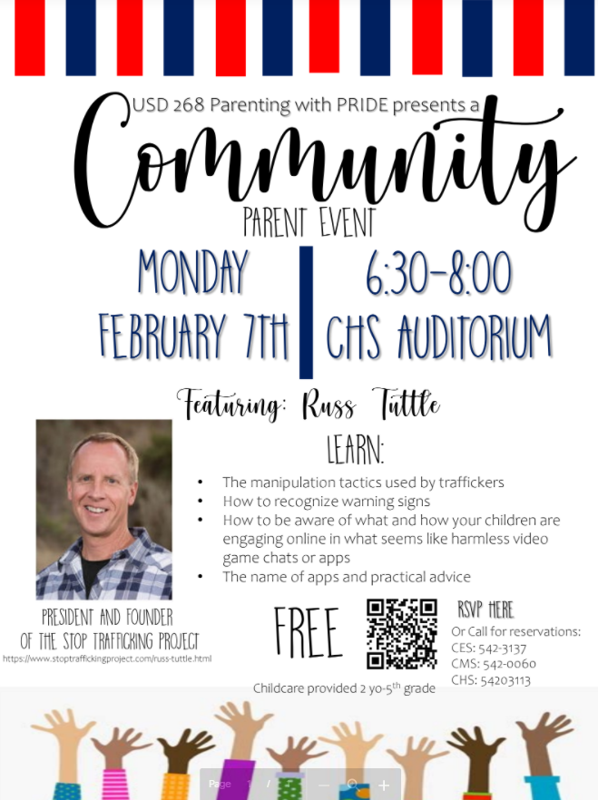 CheneyElem's tweet photo. Join us for a night of Parenting with Pride in February! https://t.co/rRuYNe8IHV