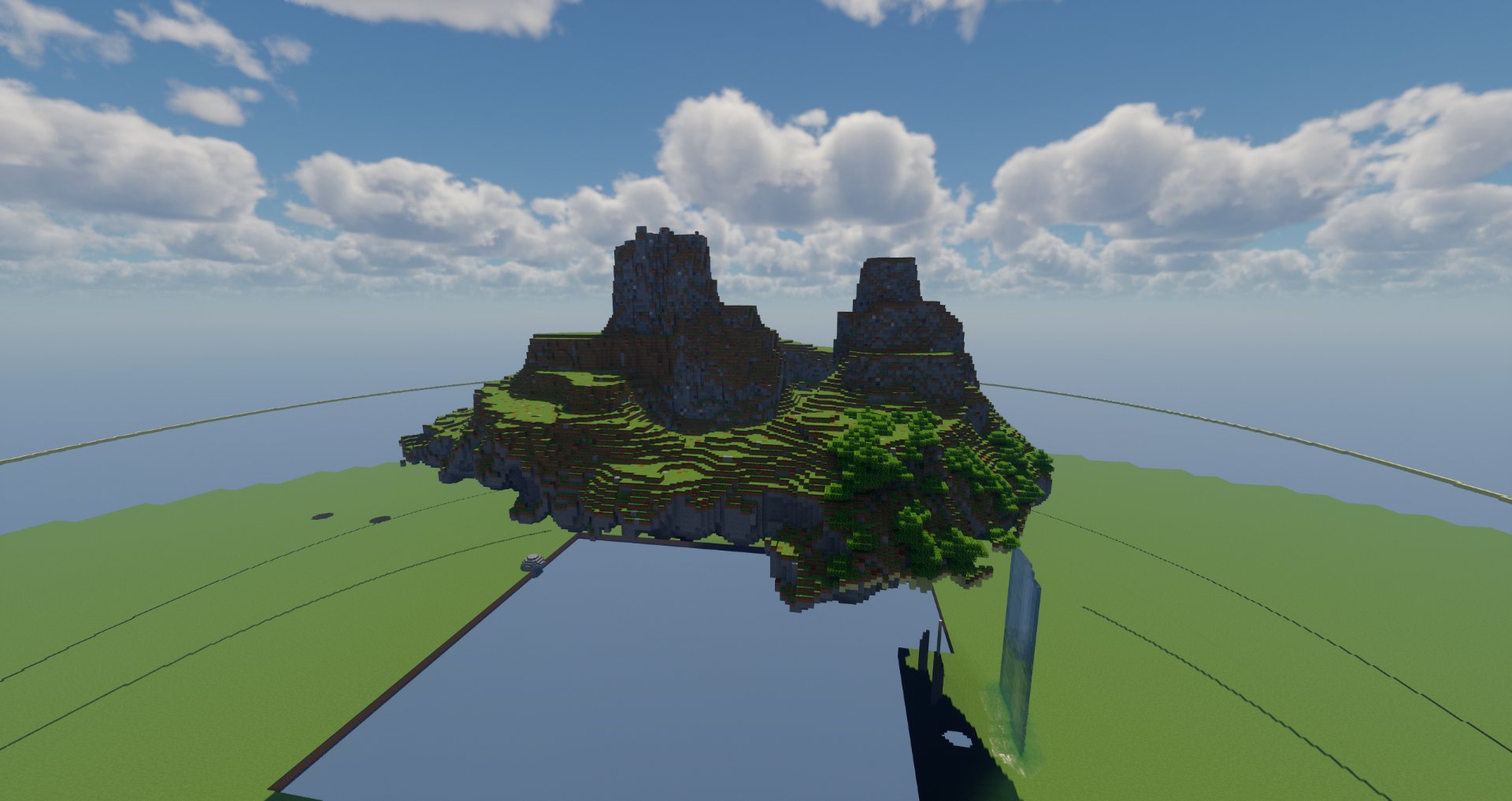 なりです マイクラ建築youtuber 今回は浮島作ってそこにお城生やしてみようかな って思って地形作ってみたけどかっこいい地形の作り方がわからん 地形作れないから今まで天空に作ったり水の上にお城作って逃げてきたけどここで苦しむことになるとは