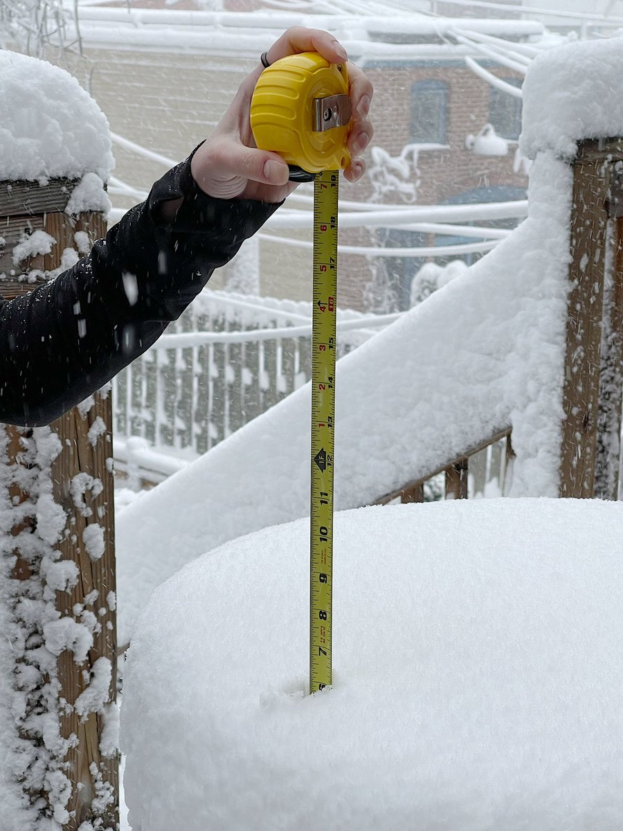_JessWalker_'s tweet photo. 6” in Capitol Hill! @capitalweather @dougkammerer https://t.co/IGHxqQ166f
