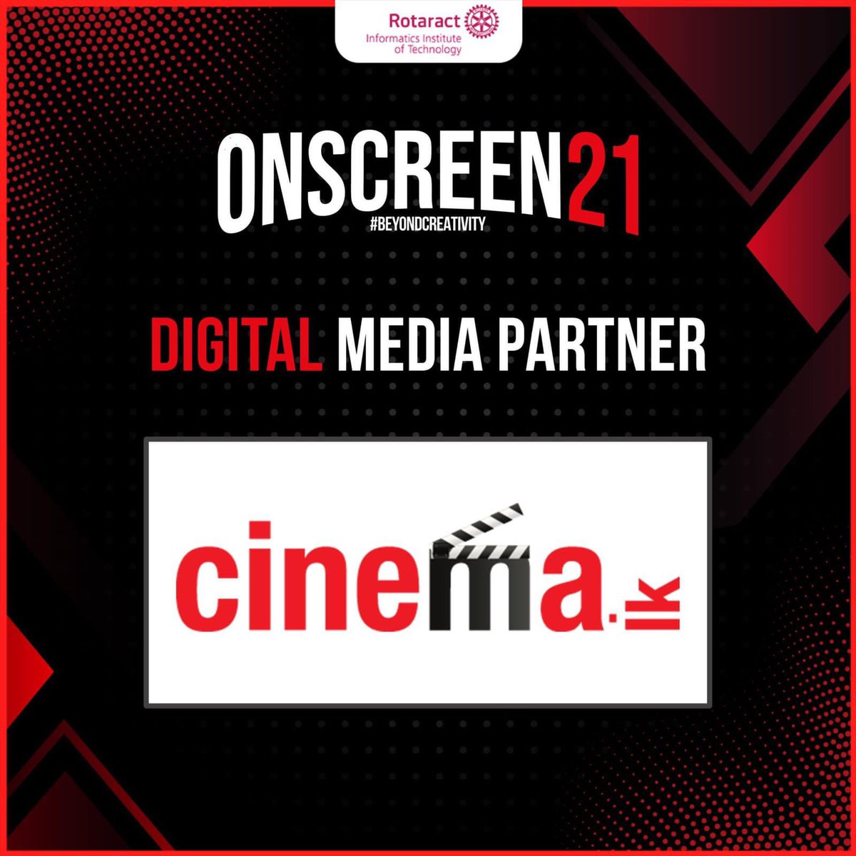 IITRotaract's tweet photo. The most popular cinema website in Sri Lanka, publishing content relevant to the Sri Lankan cinema industry as well as international cinema articles and international films
Hurry up and register now!!
#Rotaract #Rotaract3220 #ServeToChangeLives #ImageofRotaract #RACIIT #onscreen https://t.co/6QasRCxfp8