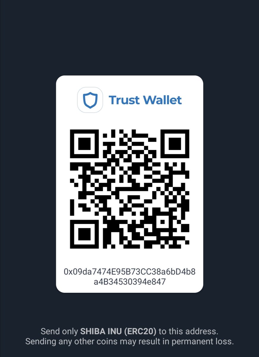 Dray_RC's tweet photo. @ShibInfo 0x09da7474E95B73CC38a6bD4b8a4B34530394e847 https://t.co/q9WFYBLgf4