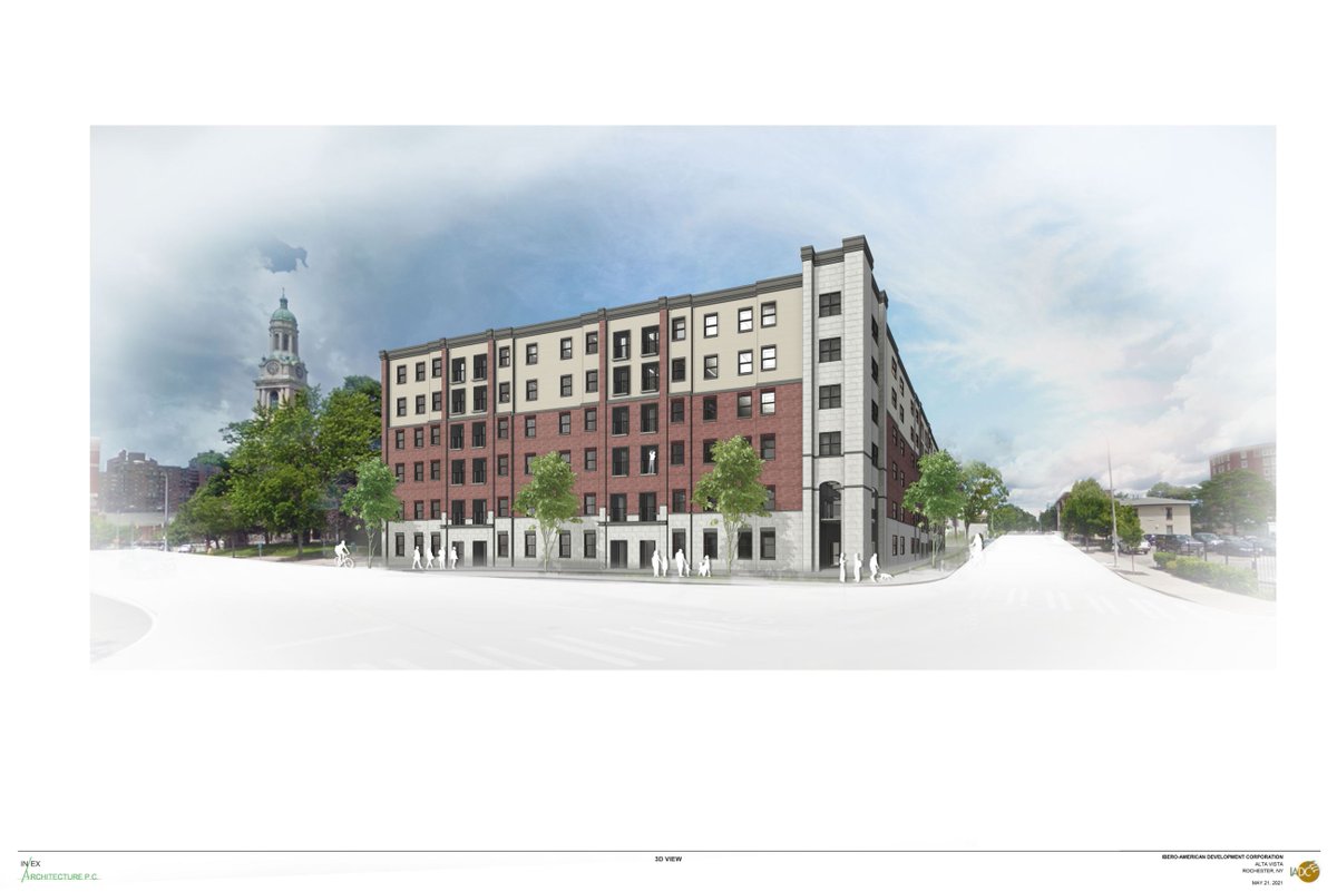 rocdevnews's tweet photo. 6 story, 14,800 sqft mixed used building proposed for site adjacent to St. Joseph's Park in downtown Rochester. Would include 76 dwelling units and 2,810 sqft of commercial space.

Floor plans/rendering: https://t.co/f0wKeTzcKv

Site plans: https://t.co/QXh2Og3U0u https://t.co/AVZbGihPUZ