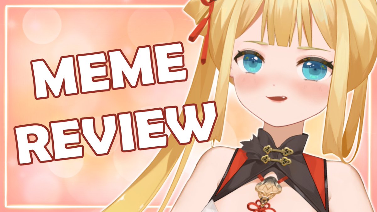 MimishimaPyon's tweet photo. MEME REVIEW!!! THIS SATURDAY!!!
8PM (GMT+8)
I will review all the meme that my chat sent to me!!
Please send your meme to my discord #memeshima >w<
(Picture or video are both okay!!)
收集梗图咯owo!!
欢迎大家发梗图/影片给我ww!
waiting room below!!
#ENvtuber #MYvtuber #Pyonow https://t.co/mSE7tMaVAL