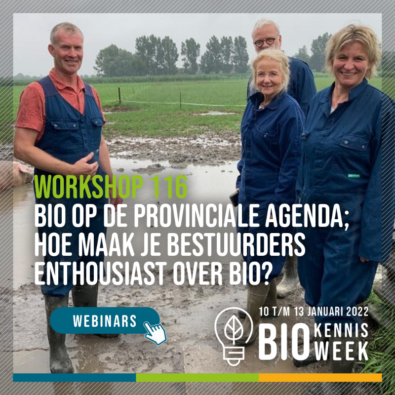 BionextTweets's tweet photo. Nog maar 1 week voordat de #biokennisweek start! Weet jij al welke webinars je wilt volgen? Maria van Boxtel, voorzitster programmacommissie, tipt haar top 5 ⬇️

Nog geen kaartje? Koop 'm dan snel: https://t.co/9SN8hkGCqc