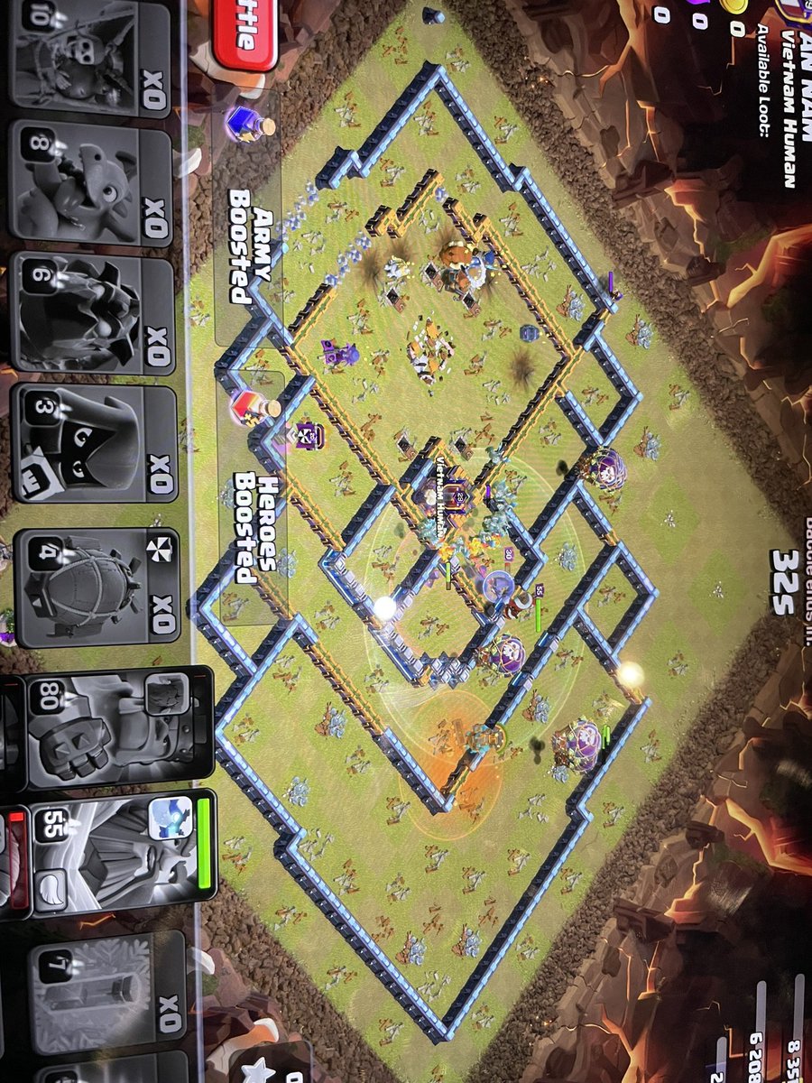 TheMacWitcher's tweet photo. Kicking off cwl champs division with a triple using blizz lalo @HookedToClash @Tobi_SpiritHawk https://t.co/OcqoLmjYBa
