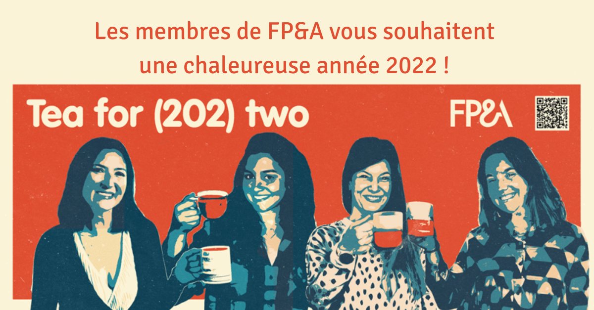 AgenceFPA's tweet photo. Meilleurs vœux pour 2022 au nom de toute l'équipe de l'@AgenceFPA ✨🥳 https://t.co/T8PzBPfVq0