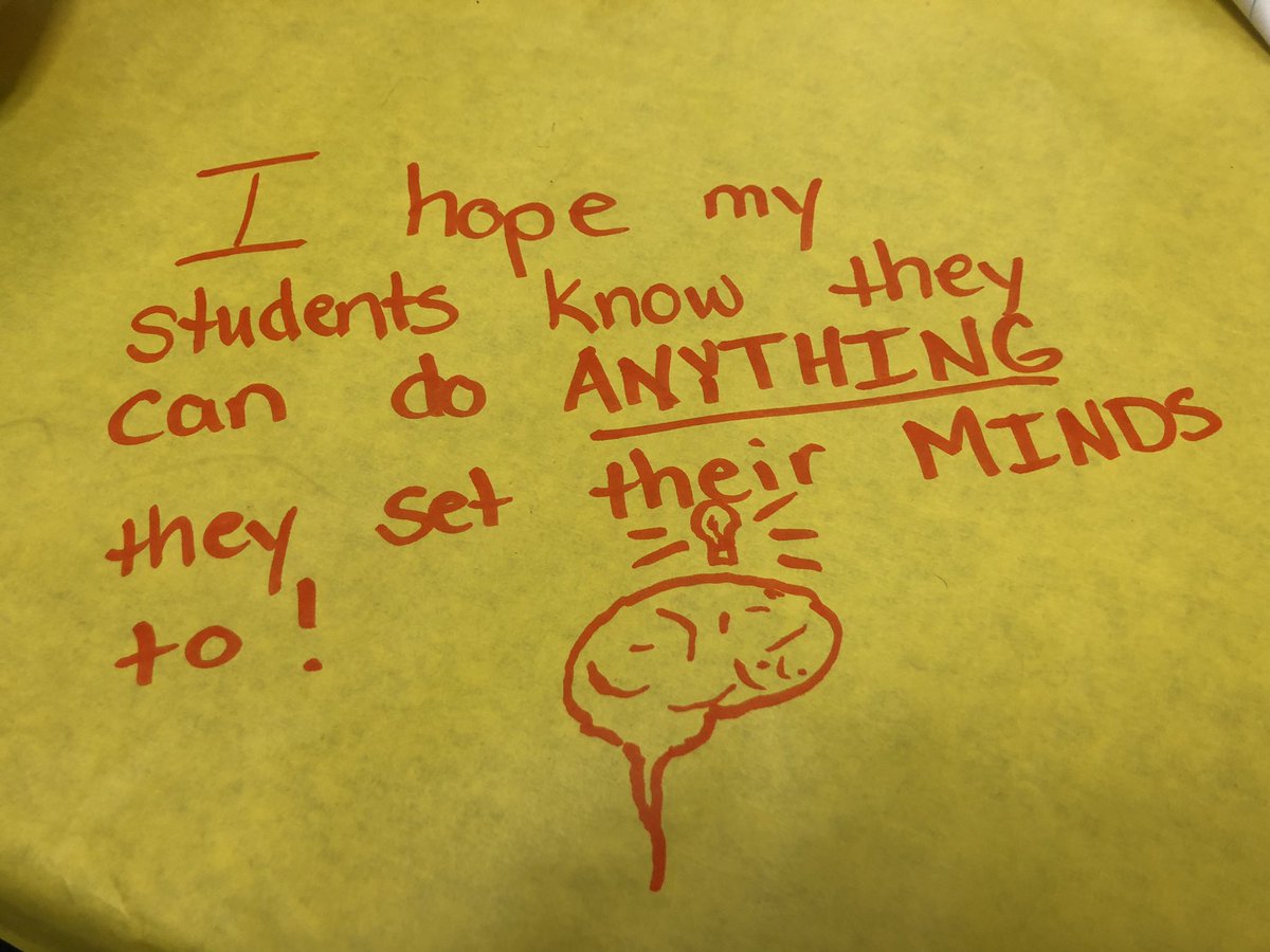 ShannonHeniff's tweet photo. My hope for my students this year! #tisddpes #prideoftheprairie #DeckerStrong https://t.co/IF53TrSjbi