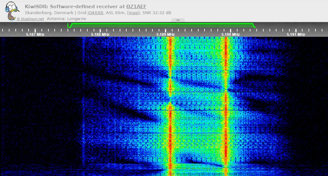 i56578_swl's tweet photo. Yet another 75Bd (actual 50)/850 FSK bearing KW-46 encrypted broadcast spotted on 5189.50 KHz (CF), this time from France (likely Sainte Assise, near Paris).
The reason of that "bizzarre" format is still unclear (atleast) to me.
https://t.co/FRxTm1IcFi
https://t.co/h2XR4keNUr https://t.co/82tIGrniDI