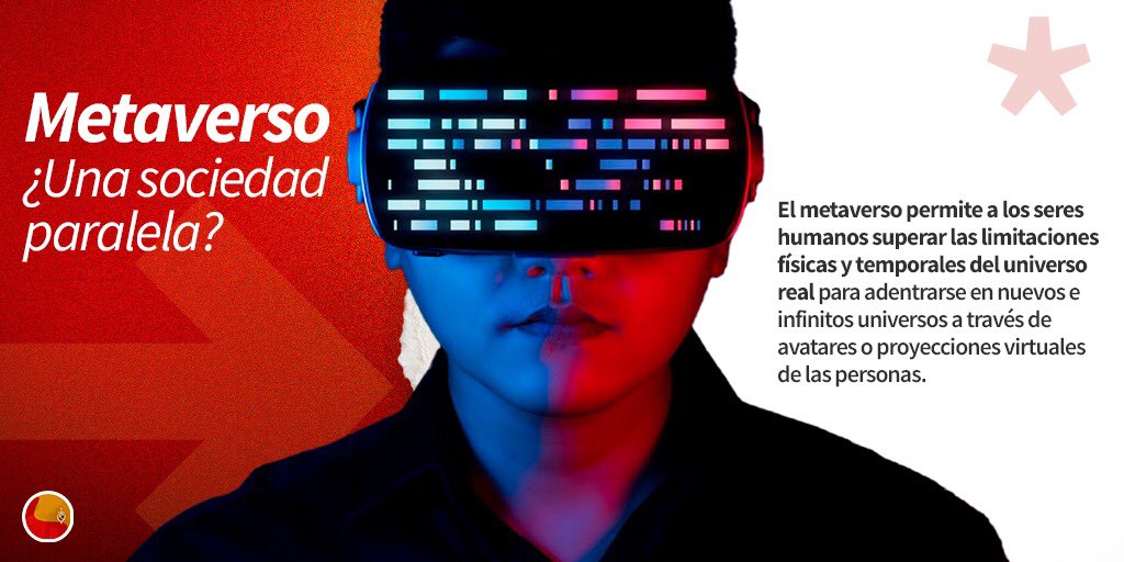 umbreacorp's tweet photo. El metaverso es el nuevo concepto que probablemente protagonizará el siguiente proceso evolutivo de la sociedad digital en la actual década 💻 📊

#Marketing #transformaciondigital #digital #mundodigital #TEC #Cambiodigital #empresadigital #digitalizacion #noticiadigital https://t.co/ttcGCNszCq
