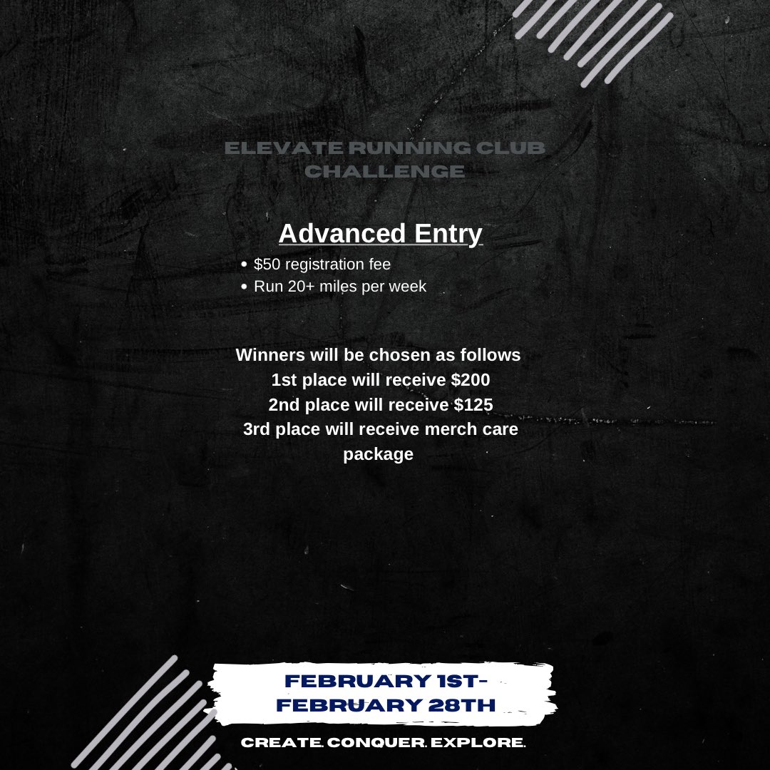 theelevateco_'s tweet photo. Our first ERC Challenge of the year is here. We will be giving away $425 in prize money to our winners! Challenge begins Feb. 1st. https://t.co/w5MpjE6Qwv