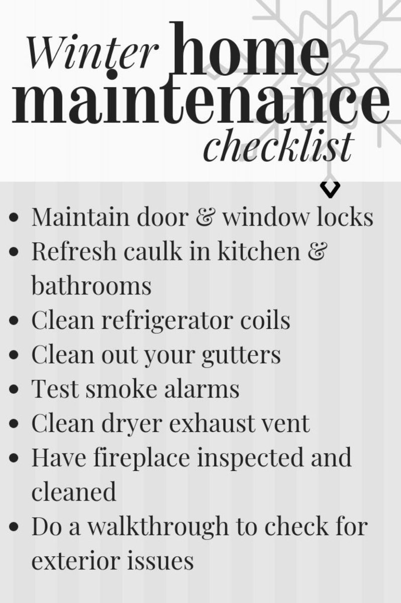 ja_collins78's tweet photo. All this, and cover those outdoor water faucets! ❄️☃️🌨

#wintercleanup #homemaintenance #diyprojects #realestate https://t.co/Xx5G6NxaAV