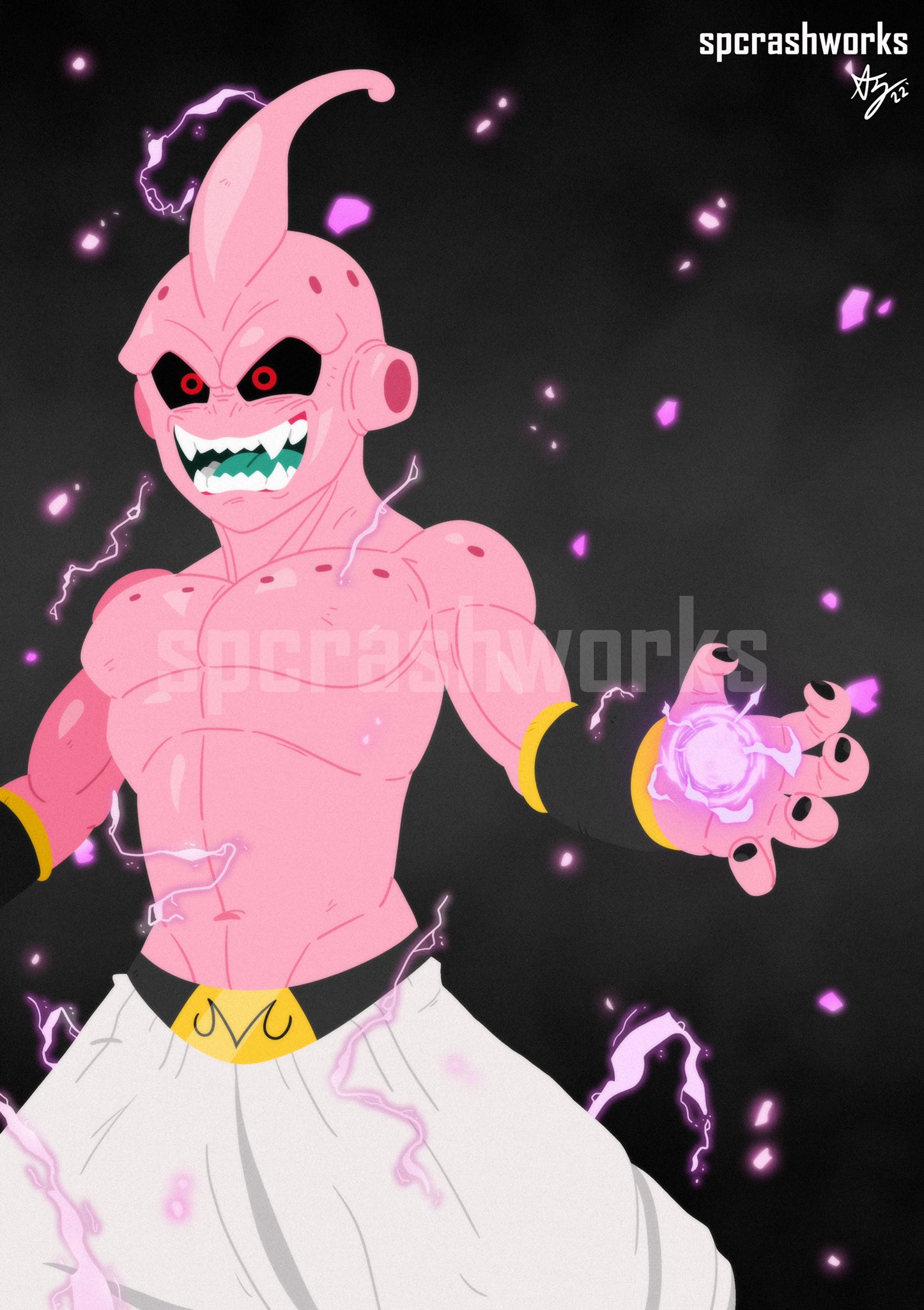Majin Buu Art